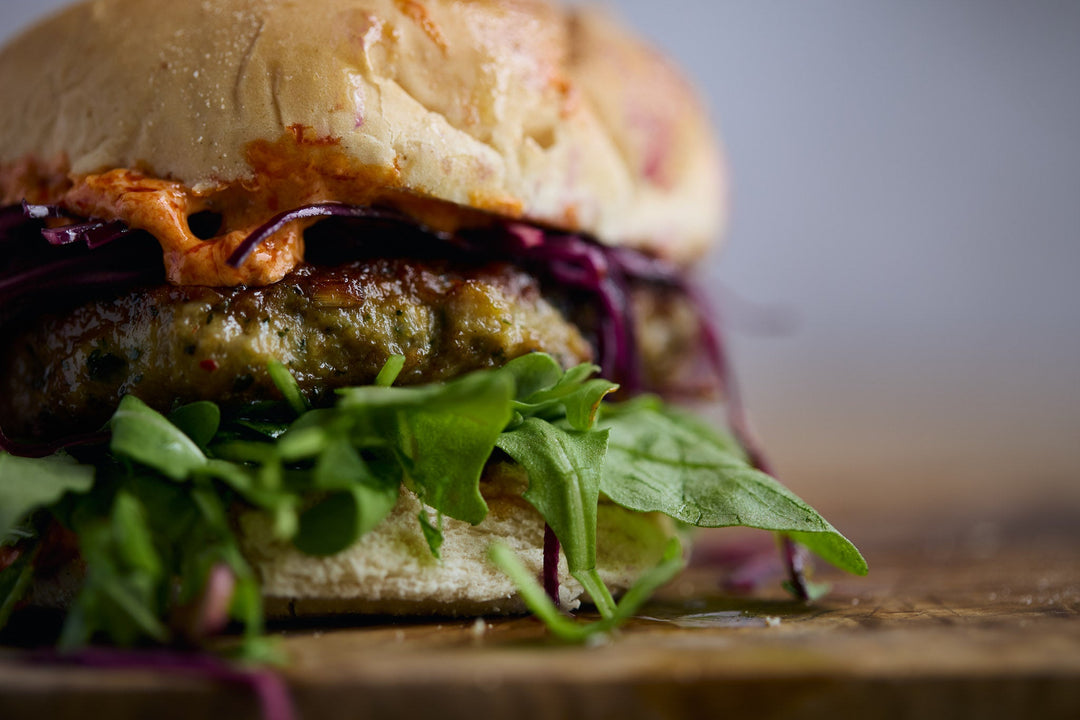 Thai Free Range Chicken Burgers - eatTelfit