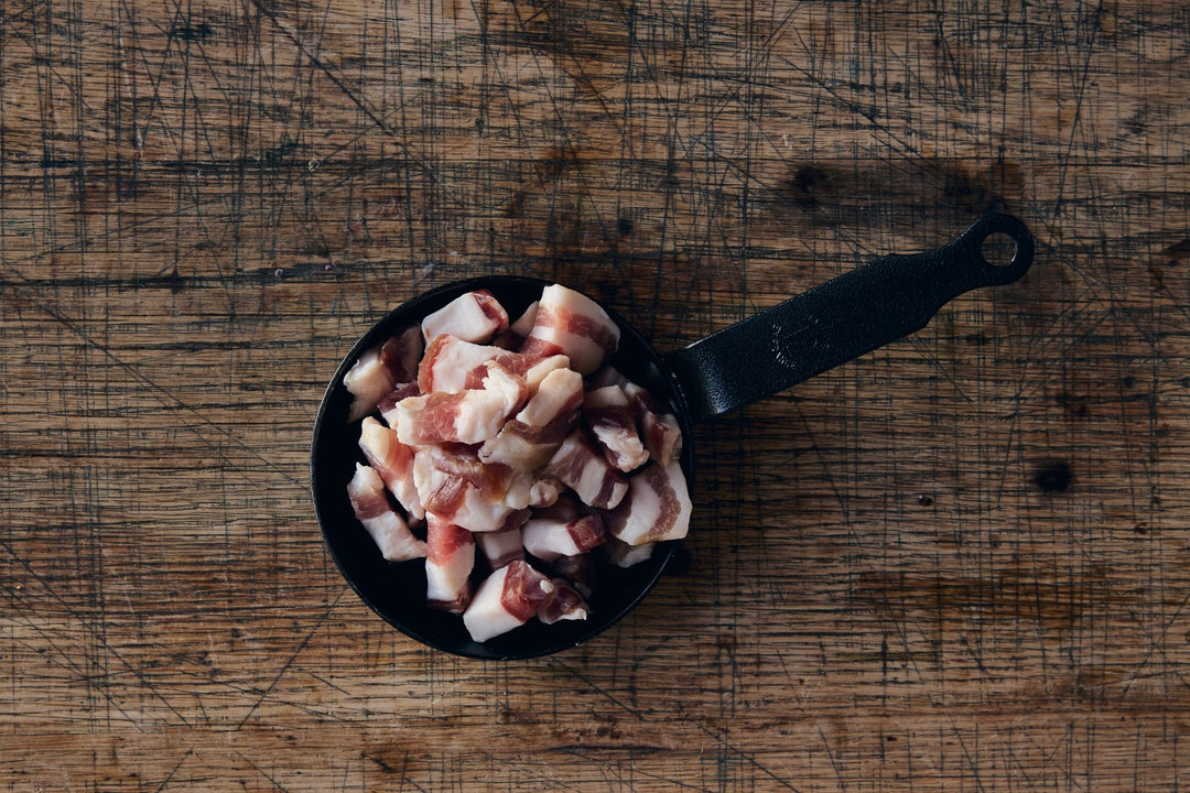 Unsmoked Nitrate Free Bacon Lardons - eatTelfit