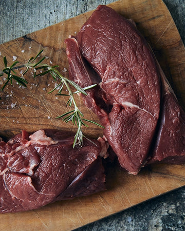 Image of Wild Venison Haunch Steaks