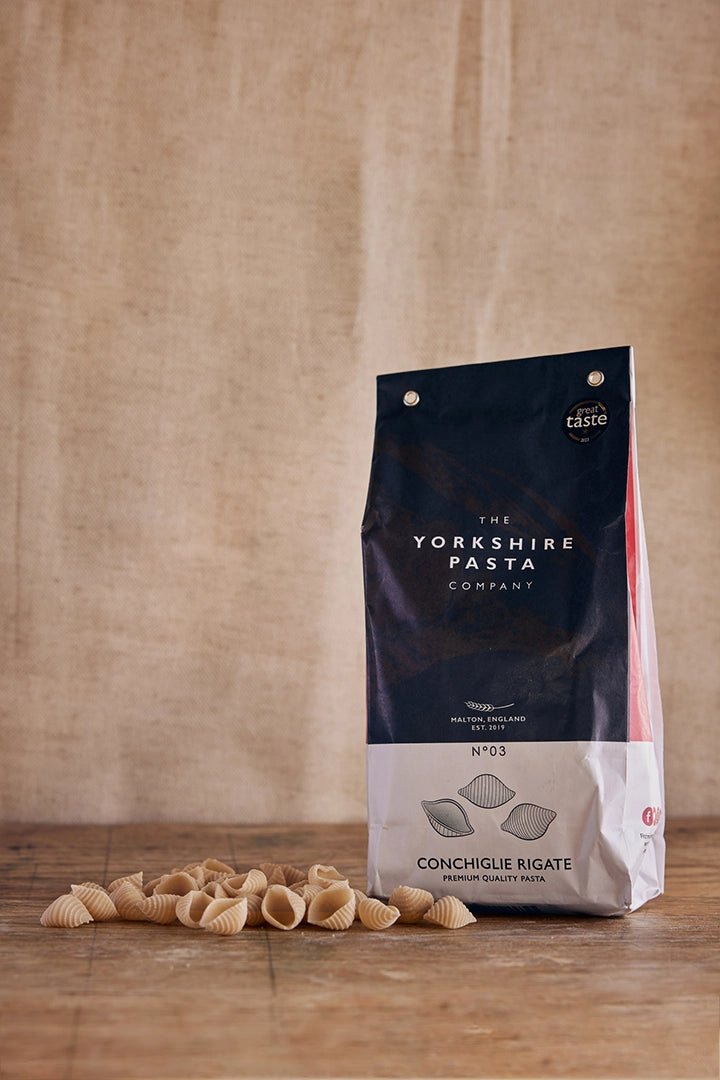 Yorkshire Pasta Company - No. 3 Conchiglie Rigate - eatTelfit
