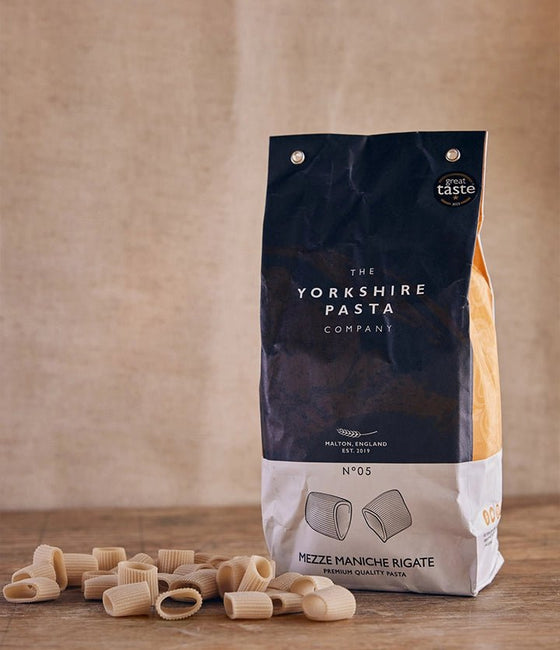 Image of Yorkshire Pasta Company - No. 5 Mezze Maniche Rigate